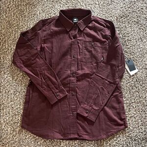 Men's Burgundy Shirt